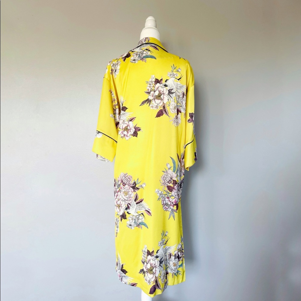 ‼️SOLD‼️TOPSHOP Heron Print Kimono Suit - Picture 5 of 16